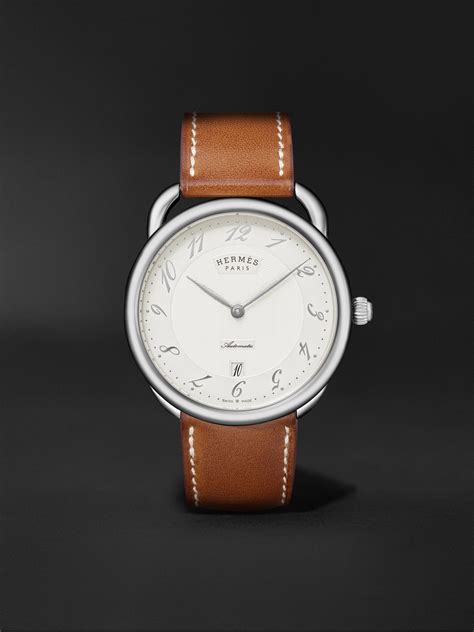 hermes arceau white dial automatic|hermes arceau 40mm.